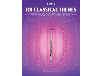 41371 noty na pricnou fletnu 101 classical themes for flute
