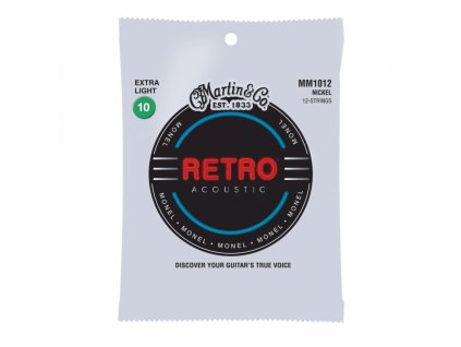 Struny pro dvanáctistrunnou akustickou kytaru Martin MM1012