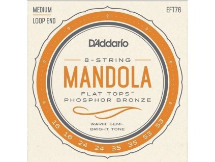 41743 struny pro mandolu daddario eft76 16 53