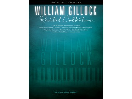 41749 noty na klavir william gillock recital collection