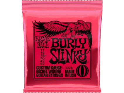 Struny pro el. kytaru Ernie Ball 2226 Burly Slinky 11-52