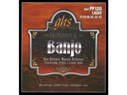 Struny na banjo GHS PF 120 11-42