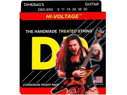 Struny pro el. kytaru DR DBG 9-50