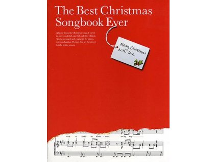 44064 the best christmas songbook ever noty klavir zpev kytara akordy