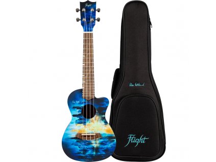Flight Elise Ecklund Signature City Concert Ukulele 2