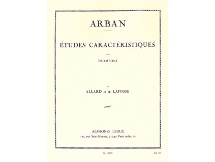 45657 noty pro trombon etudes caracteristiques