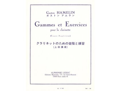 45672 noty pro klarinet gammes et exercices