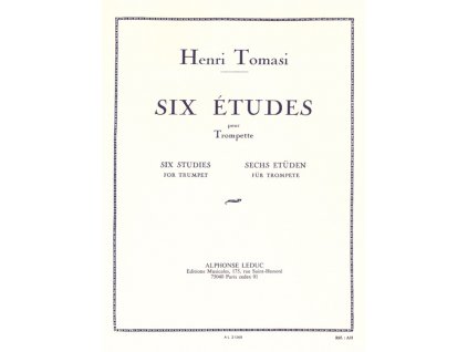 45795 noty pro trubku six etudes for trumpet