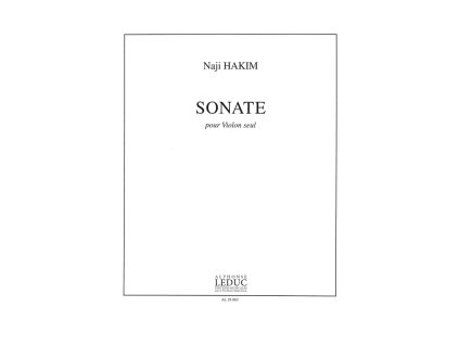 45969 noty pro housle sonate pour violon seul