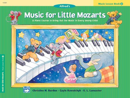 46083 noty pro piano music for little mozarts music lesson book 2