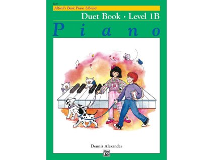 46104 noty pro piano alfred s basic piano library duet 1b