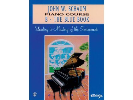 46185 noty pro piano john w schaum piano course b the blue book