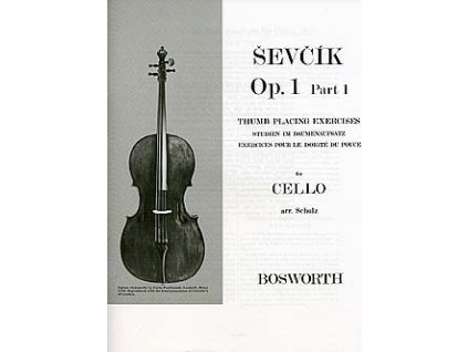 46434 noty pro cello thumb placing exercises for cello op 1 part 1