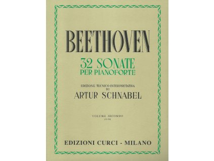 47874 noty pro piano 32 sonate vol 2 schnabel