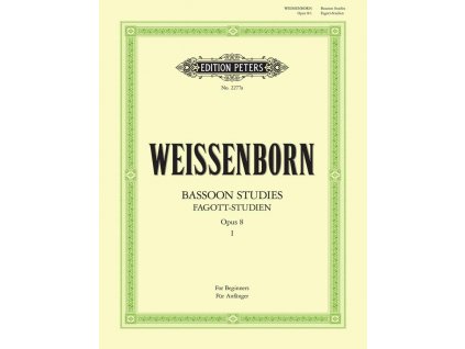 48084 noty pro fagot fagottstudien 1 op 8 bassoon studies 1