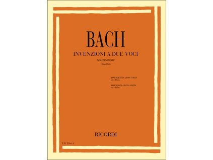 48279 noty pro piano invenzioni a 2 voci