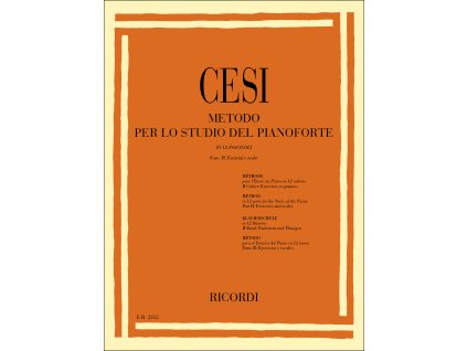 48288 noty pro piano metodo per lo studio del pianoforte fasc ii