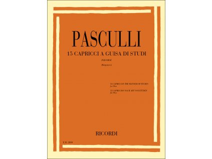 48387 noty pro hoboj 15 capricci a guisa di studi