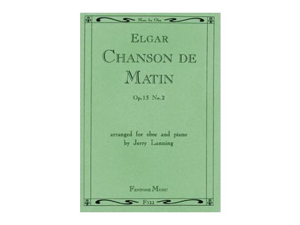 48936 noty pro hoboj chanson de matin op 15 no 2 oboe and piano