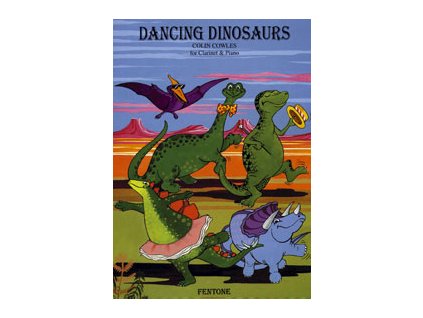 49161 noty pro klarinet dancing dinosaurs