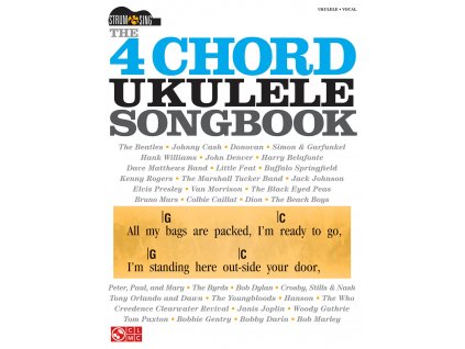 49536 noty pro ukulele the 4 chord ukulele songbook