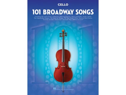 49785 noty pro cello 101 broadway songs for cello