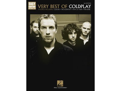 50022 noty pro kytaru very best of coldplay 2nd edition