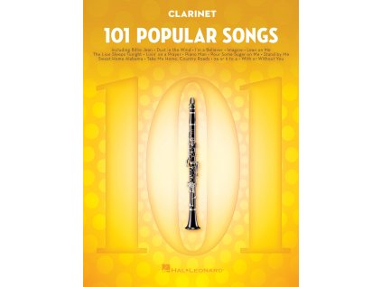 50028 noty pro klarinet 101 popular songs