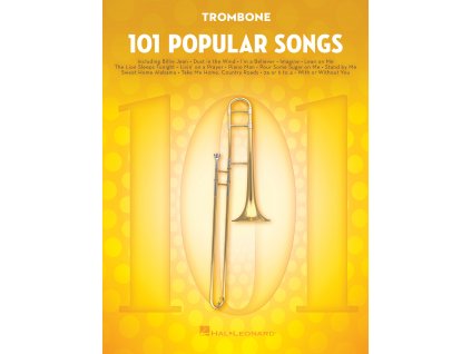 50037 noty pro trombon 101 popular songs