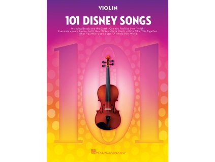 50097 noty pro housle 101 disney songs