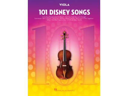 50100 noty pro violu 101 disney songs
