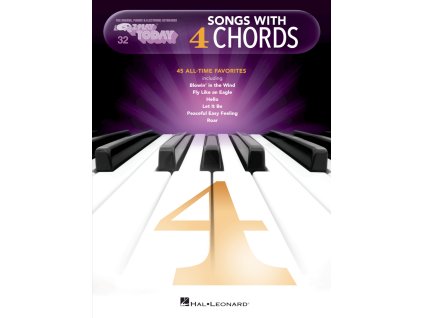 50118 noty pro piano songs with 4 chords