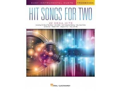 50139 noty pro trombon hit songs for two trombones