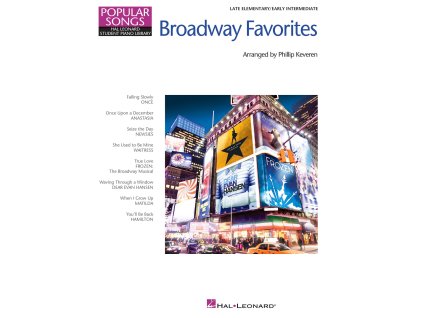 50268 noty pro piano broadway favorites popular songs series
