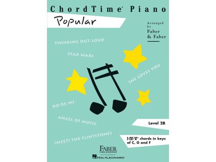51033 noty pro piano chordtime piano popular level 2b