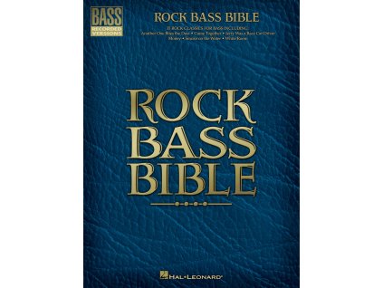 51264 noty na baskytaru rock bass bible