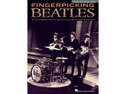 51423 noty pro kytaru fingerpicking beatles revised expanded edition