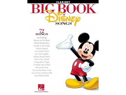 51528 noty pro klarinet the big book of disney songs