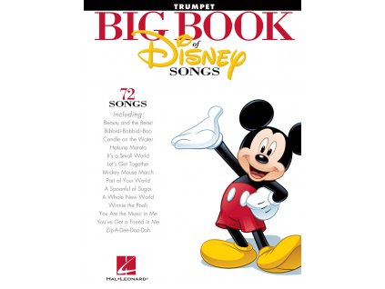 51531 noty pro trubku the big book of disney songs