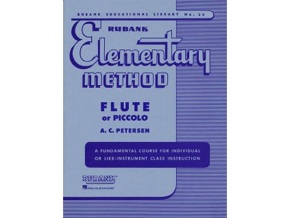 51627 noty pro fletny rubank elementary method flute or piccolo