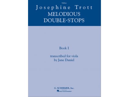 51984 noty pro violu josephine trott melodious double stops book 1