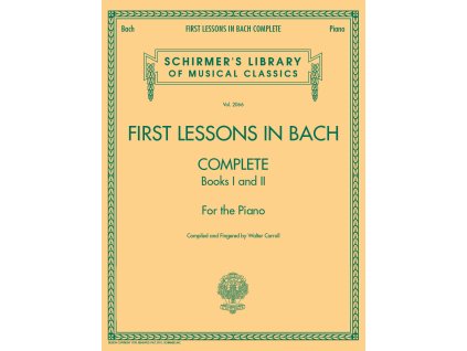 51999 noty pro piano first lessons in bach 1 2 complete