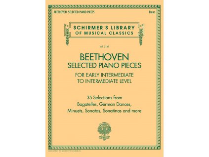 52068 noty pro piano beethoven selected piano pieces