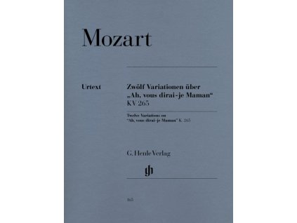 52197 noty pro piano 12 variations on ah vous dirai je maman k 265