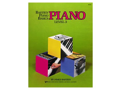 52560 noty pro piano bastien piano basics level 3