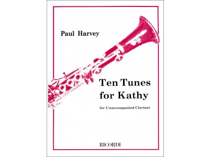 52623 noty pro klarinet ten tunes for kathy