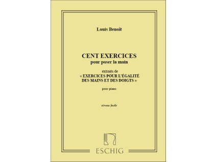 52677 noty pro piano cent exercices pour poser la main