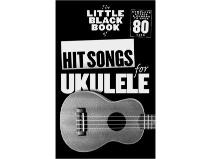 53265 noty pro ukulele the little black songbook hit songs for ukulele