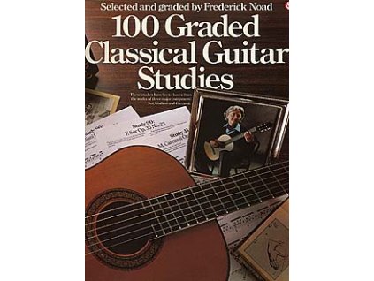 53532 noty pro kytaru 100 graded classical guitar studies