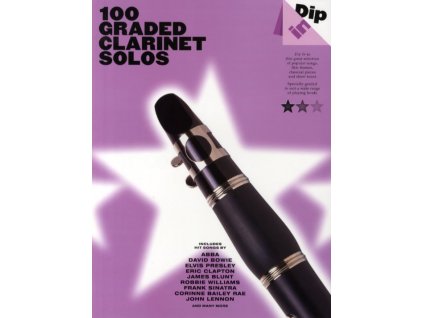 53886 noty pro klarinet dip in 100 graded clarinet solos